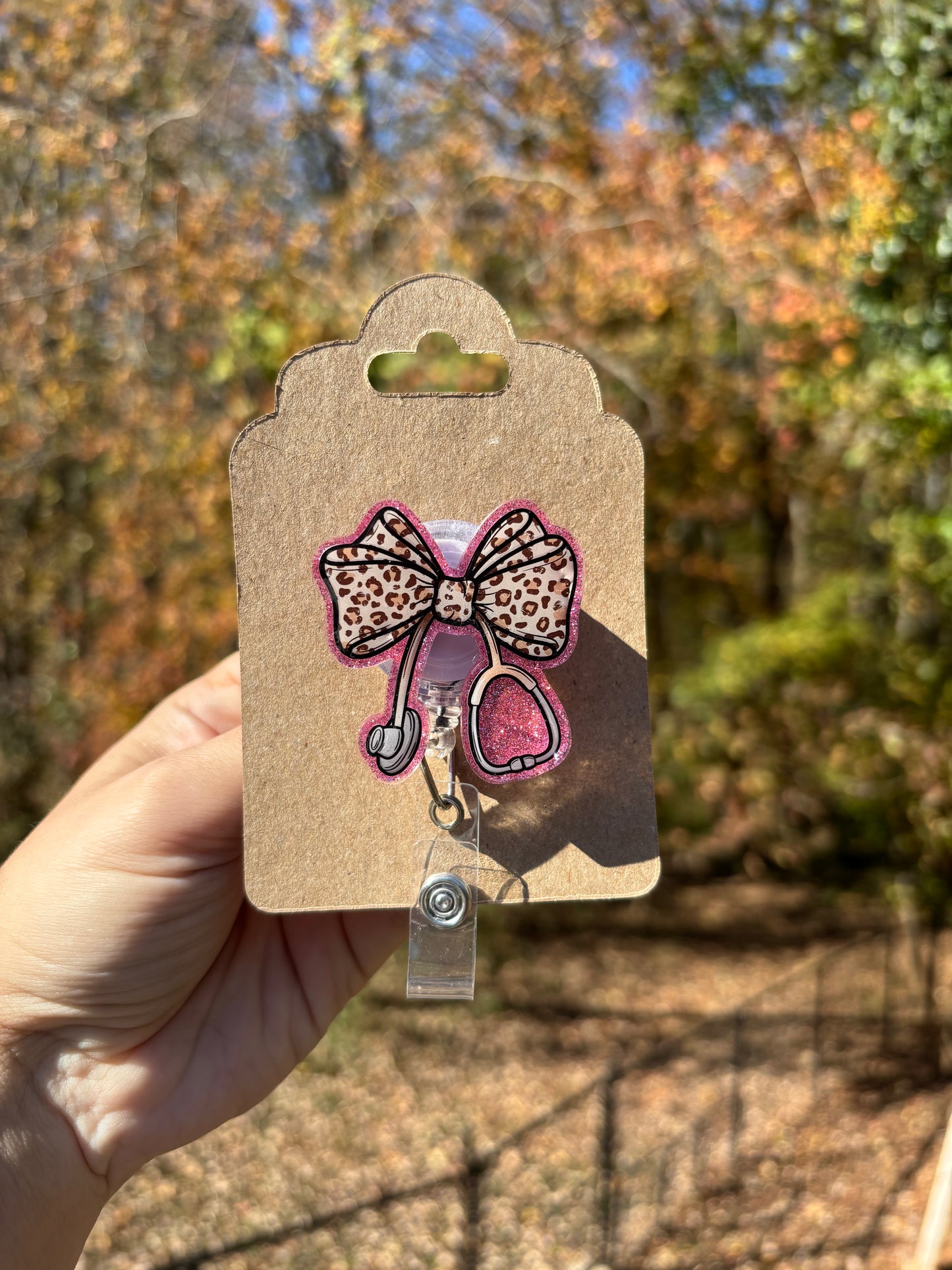 Stethoscope badge reel