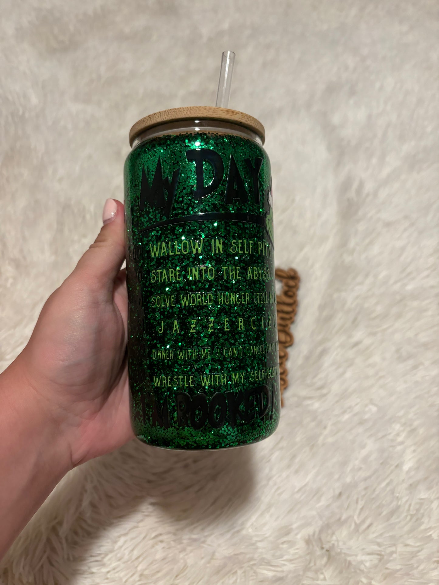 Glitter snowglobe