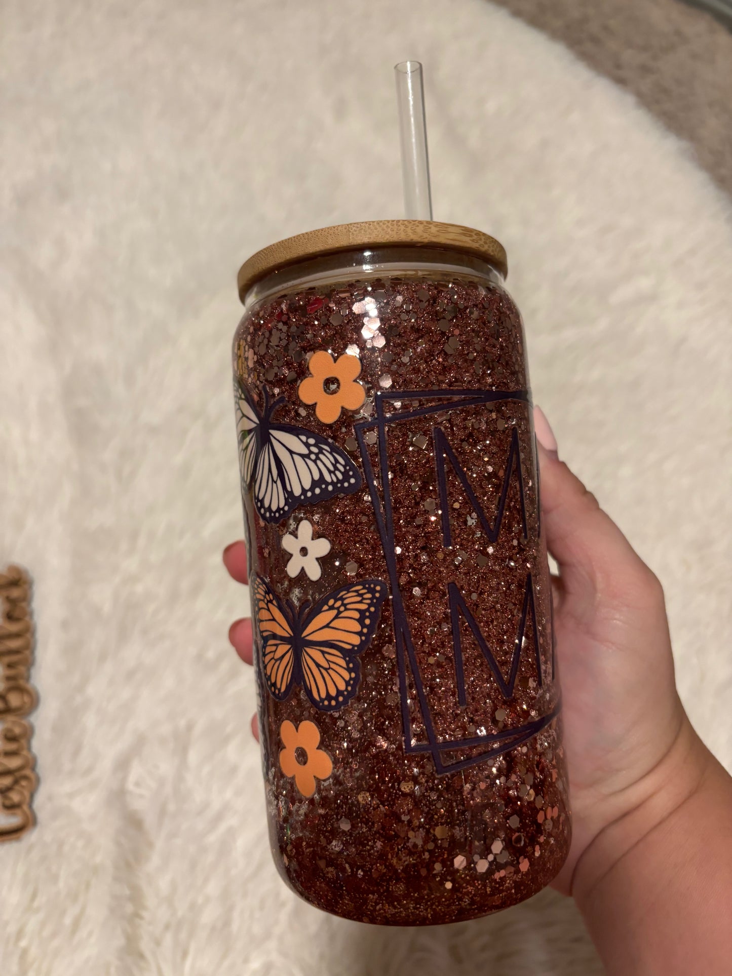 Glitter snowglobe