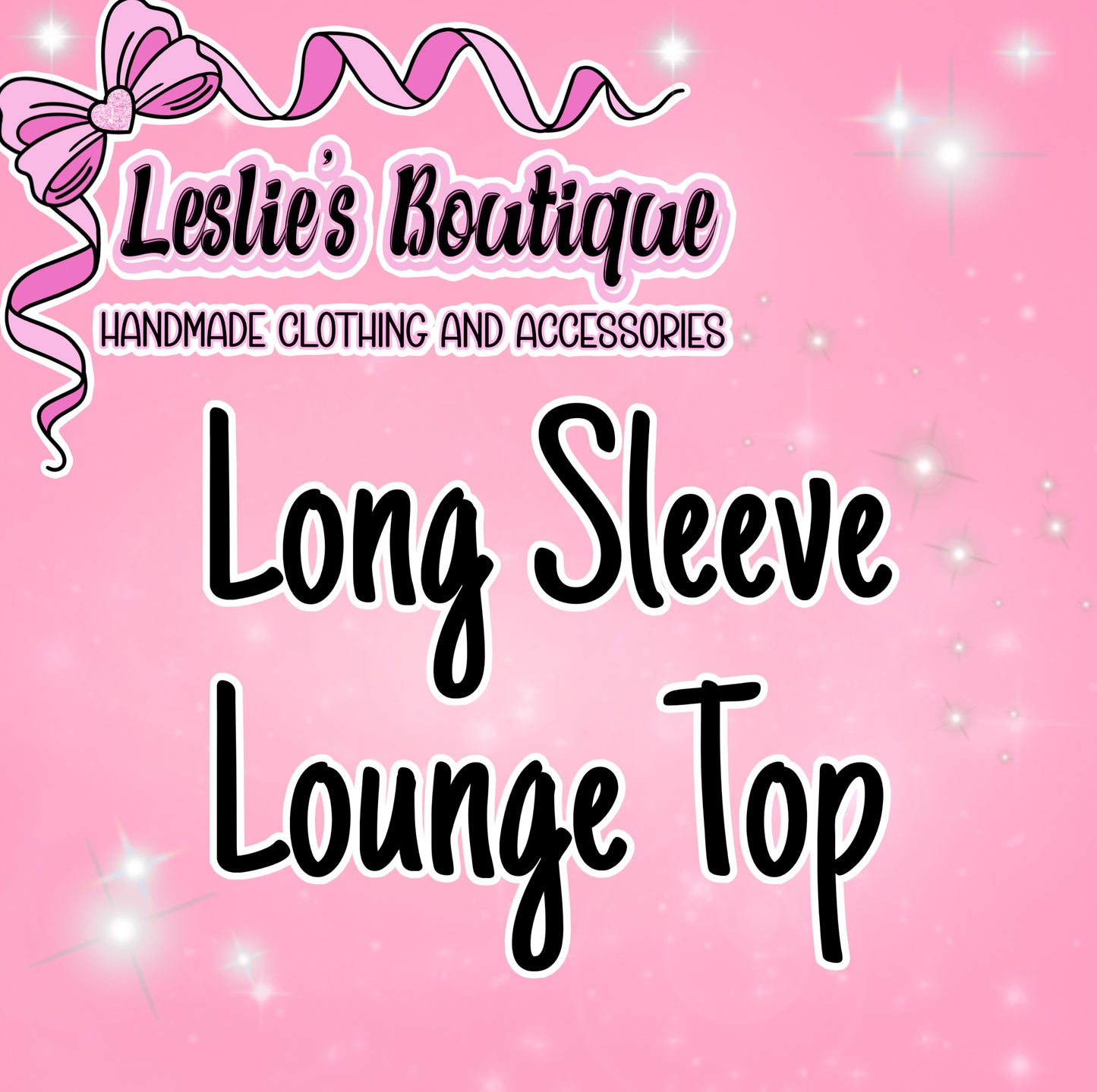 Custom Long Sleeve Lounge Top