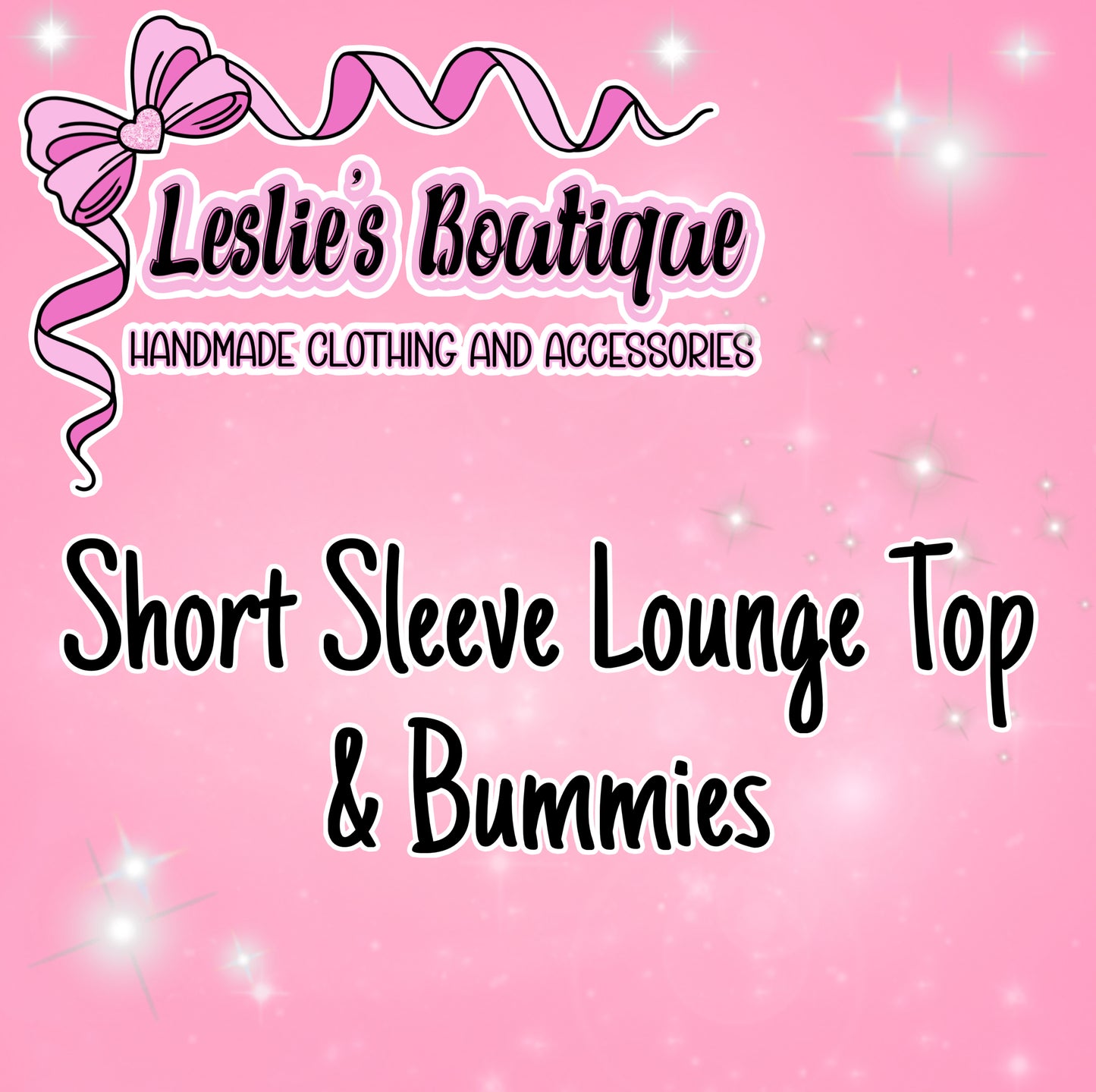 Custom SS Lounge top and bummies Bundle