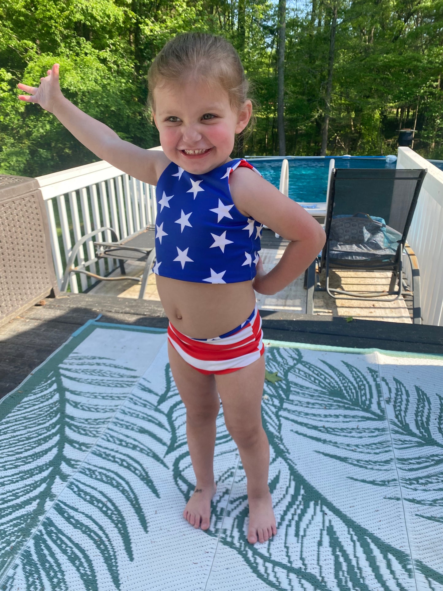 4th of July bathing suit