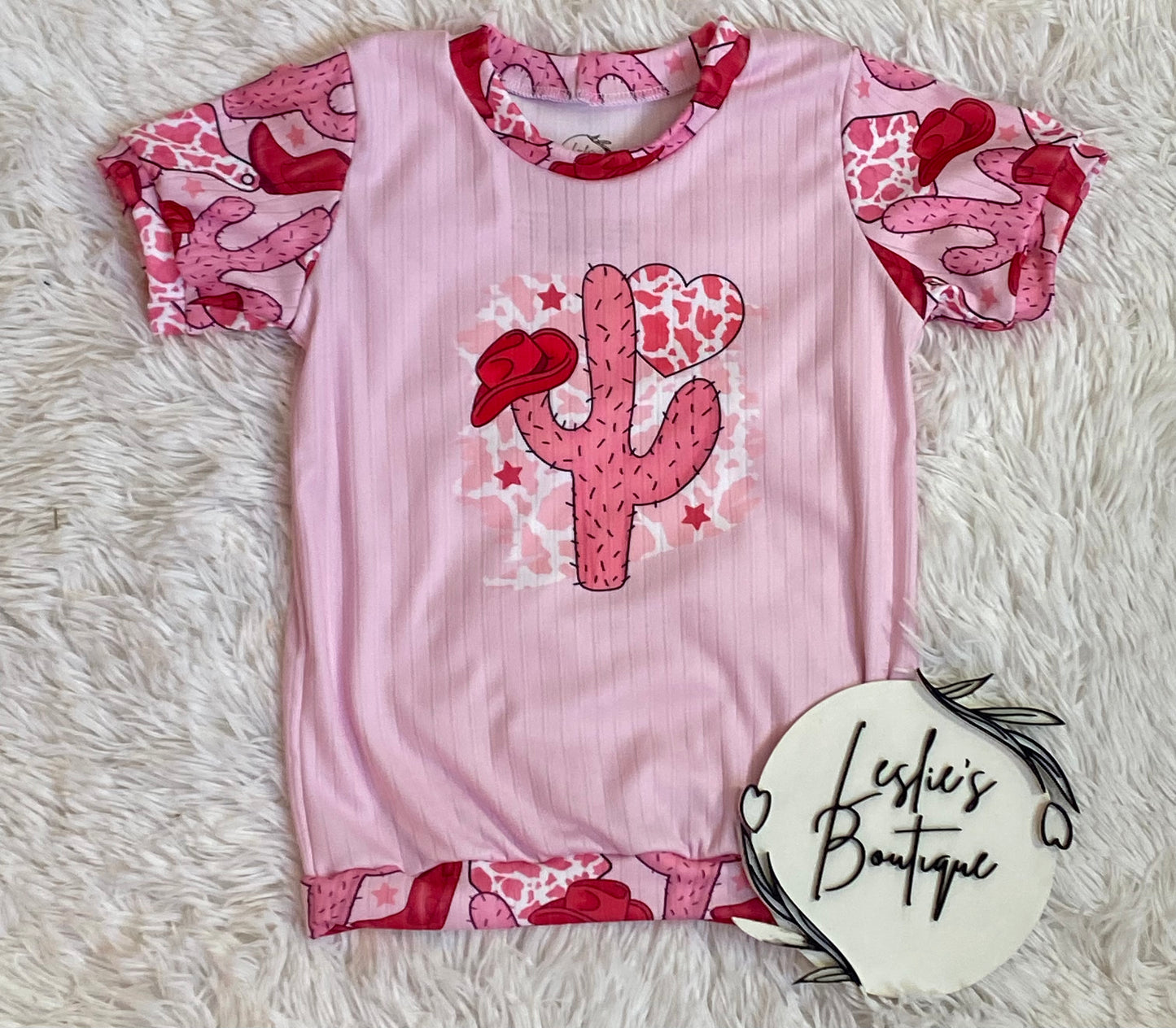 RTS cactus tshirt 2/3t