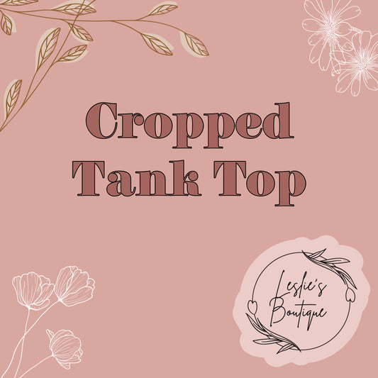 Crop tank tops