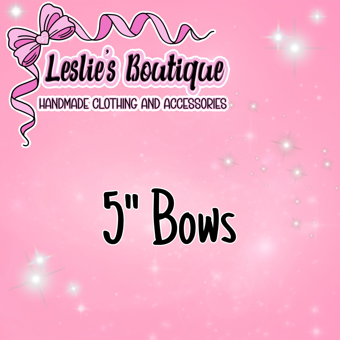 Custom 5 inch bow