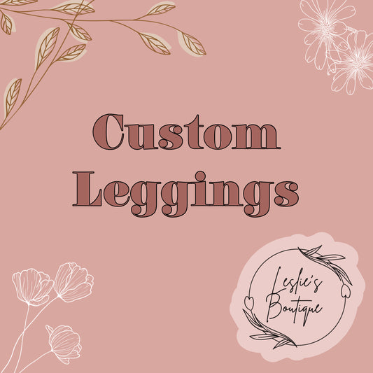 Custom leggings