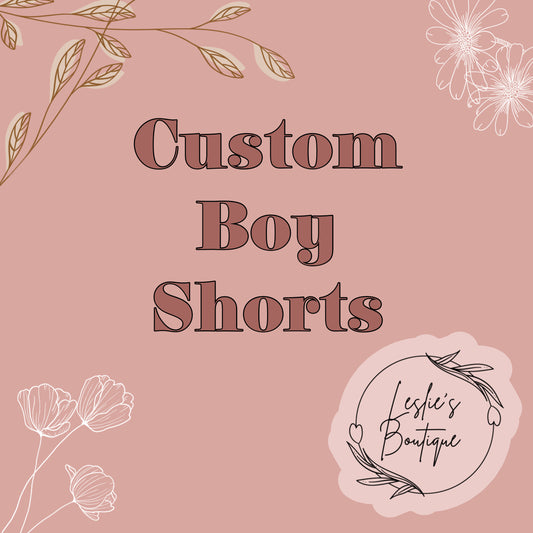 Custom Boy Shorts