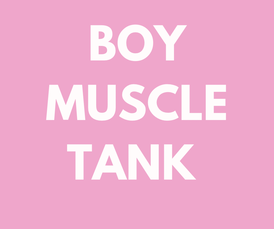 Boy muscle tank