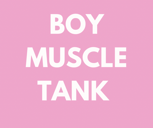Boy muscle tank