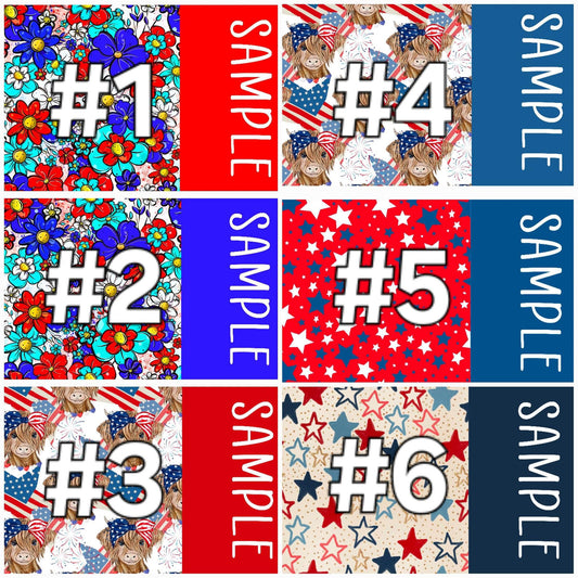 4th of July bows