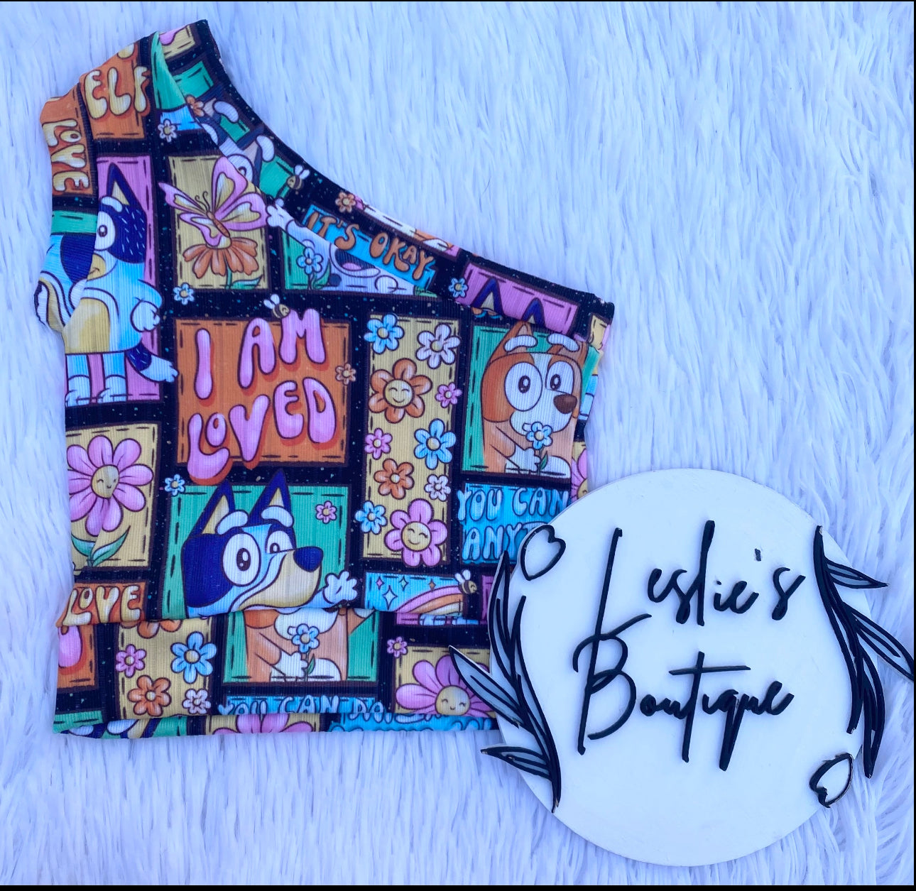 Charlotte off shoulder tank top