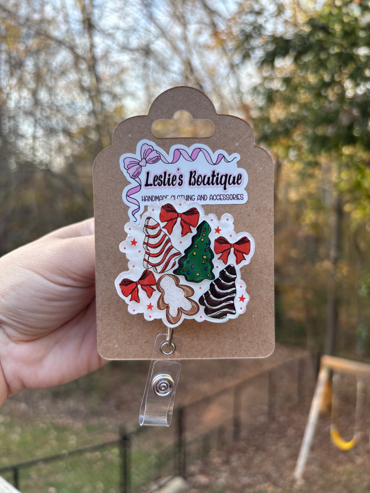 Christmas cookies Badge reel