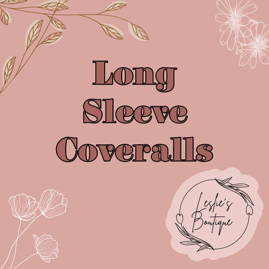 Coveralls long sleeve