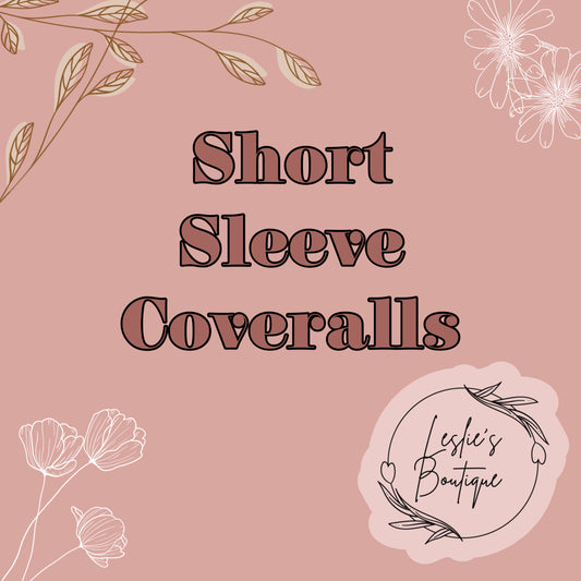 Coveralls short sleeve