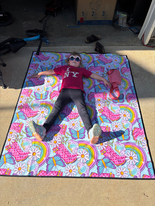 Custom picnic blankets