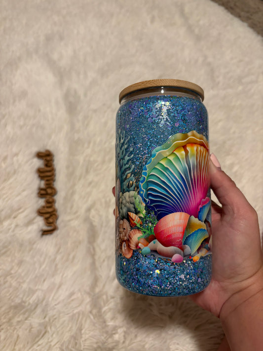 Glitter snowglobe