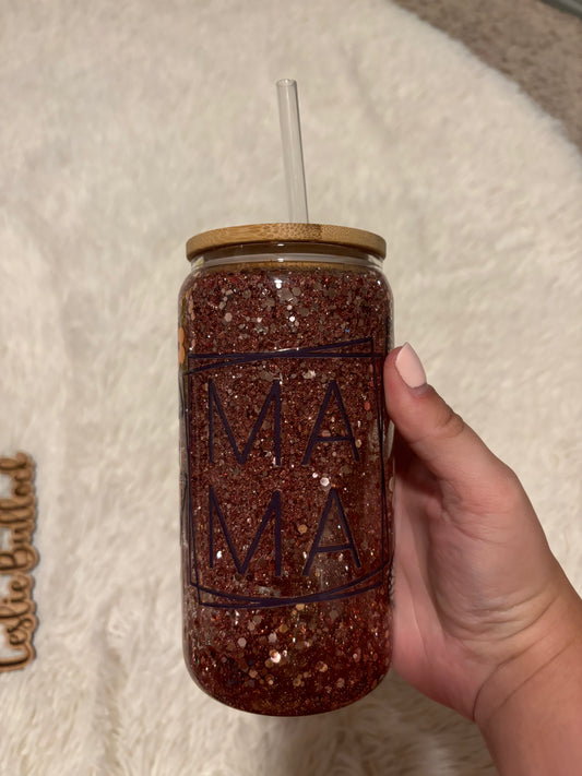 Glitter snowglobe