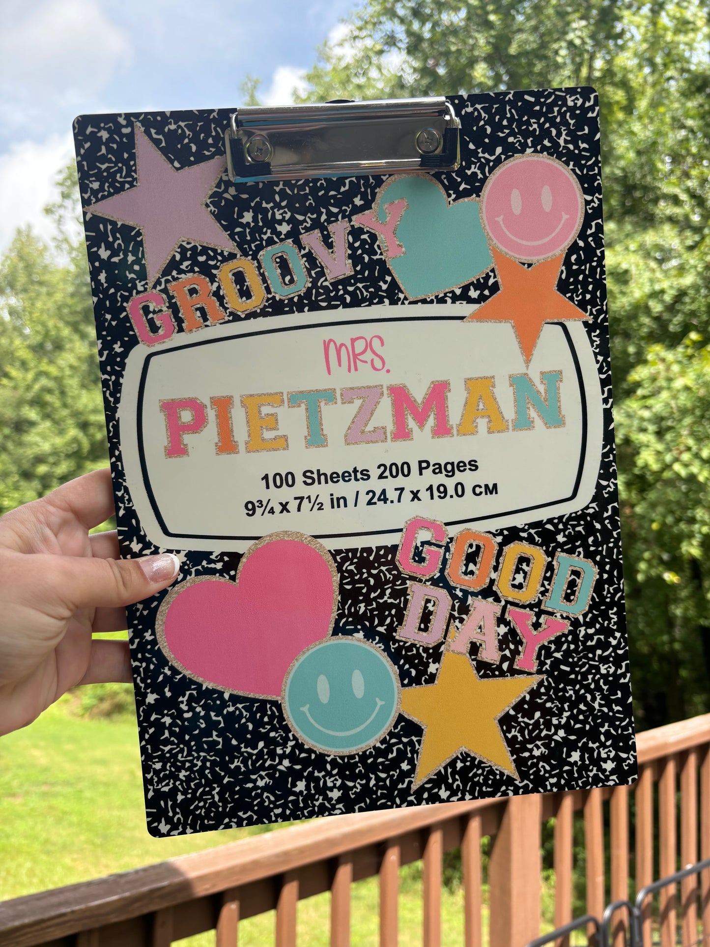 Personalized clipboard