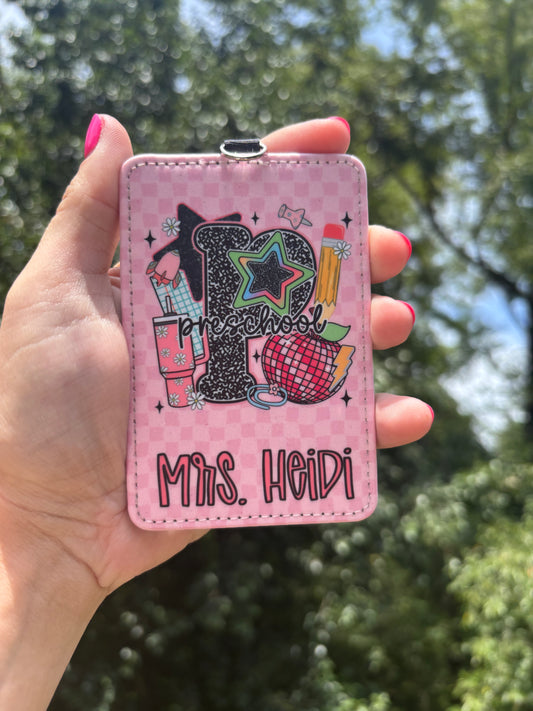 Badge ID holder