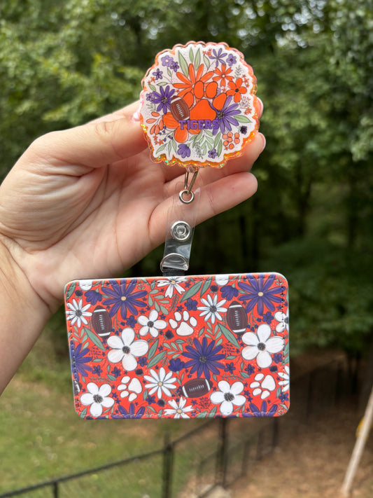 Badge reel & ID holder