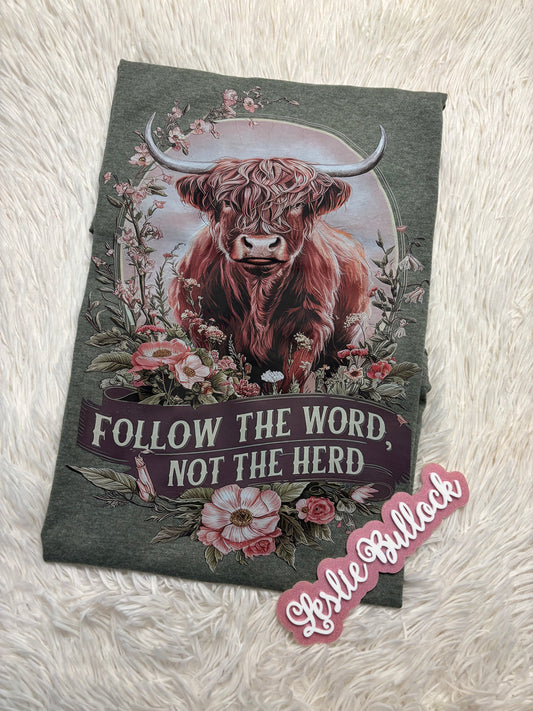 Follow the word tshirt