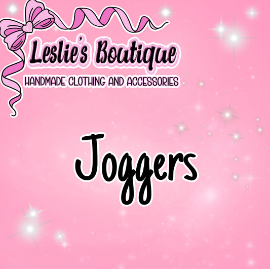 Custom Joggers