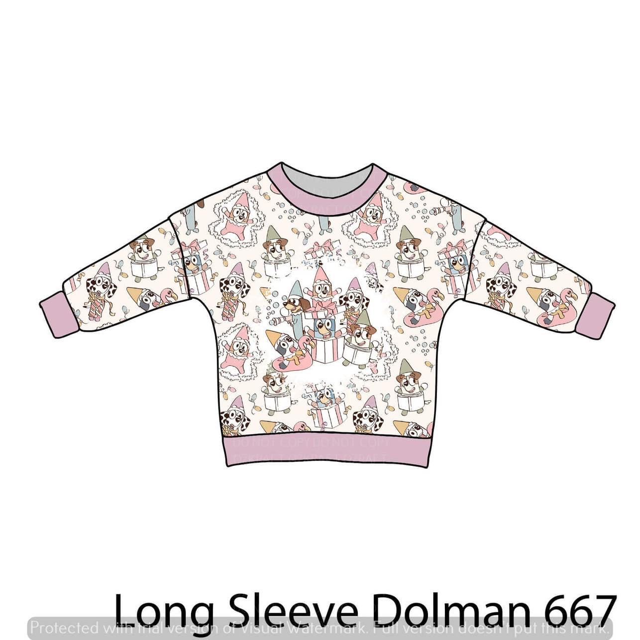 Christmas 667- lounge top or sweater romper