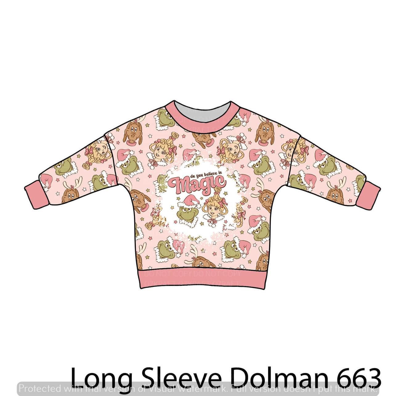 Christmas 663- lounge top or sweater romper