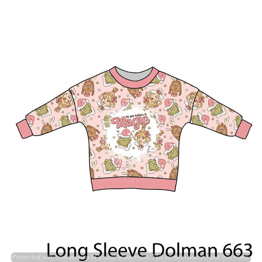 Christmas 663- lounge top or sweater romper