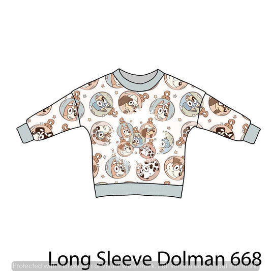 Christmas 668- lounge top or sweater romper