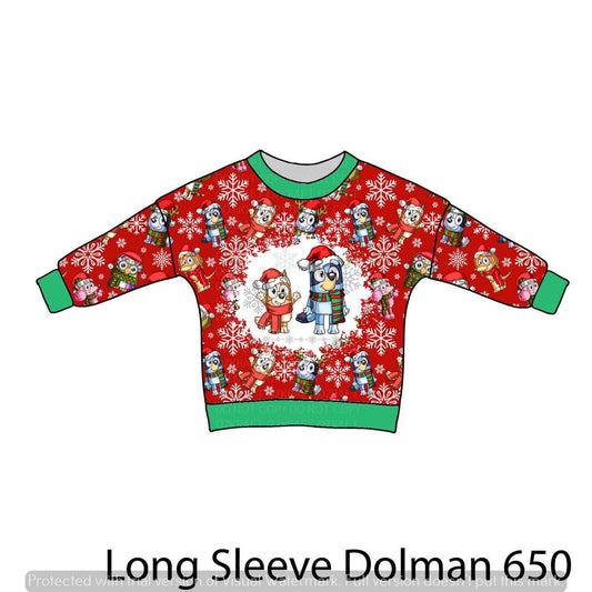 Christmas 650- lounge top or sweater romper