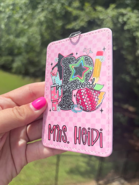 Badge ID holder