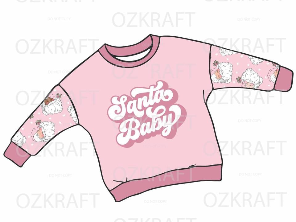 Christmas long sleeve lounge top