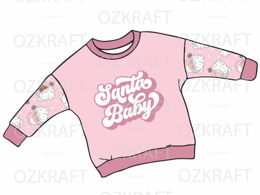 Christmas long sleeve lounge top