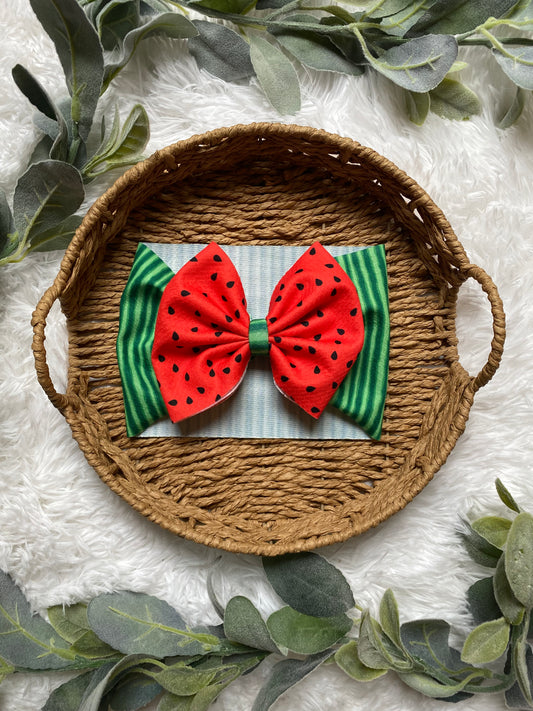 Watermelon headwrap
