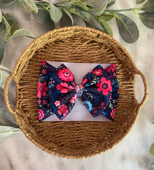 Floral headwrap