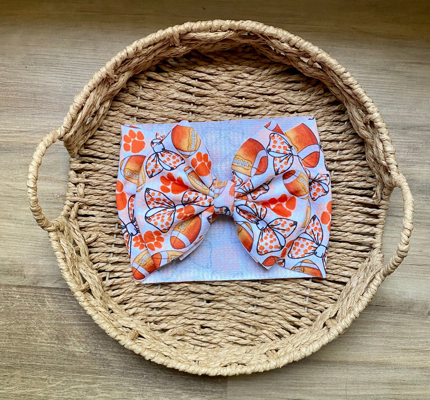 Clemson tigers headwrap