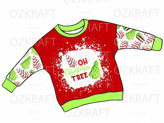 Christmas long sleeve lounge top