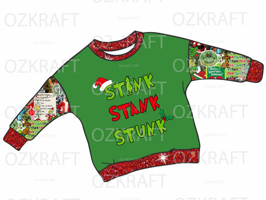 Christmas long sleeve lounge top