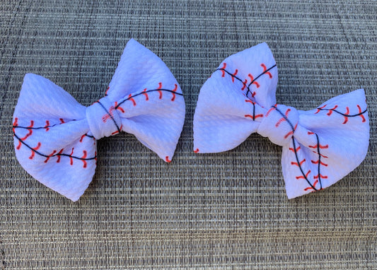 Baseball 3 inch pigtails