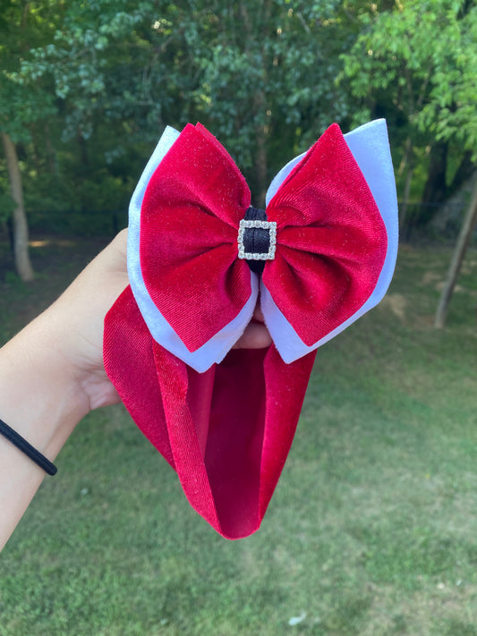 Christmas Santa belt headwrap