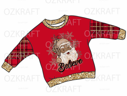 Christmas long sleeve lounge top