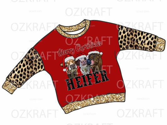 Christmas long sleeve lounge top