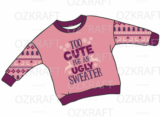 Christmas long sleeve lounge top