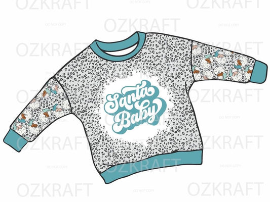 Christmas long sleeve lounge top