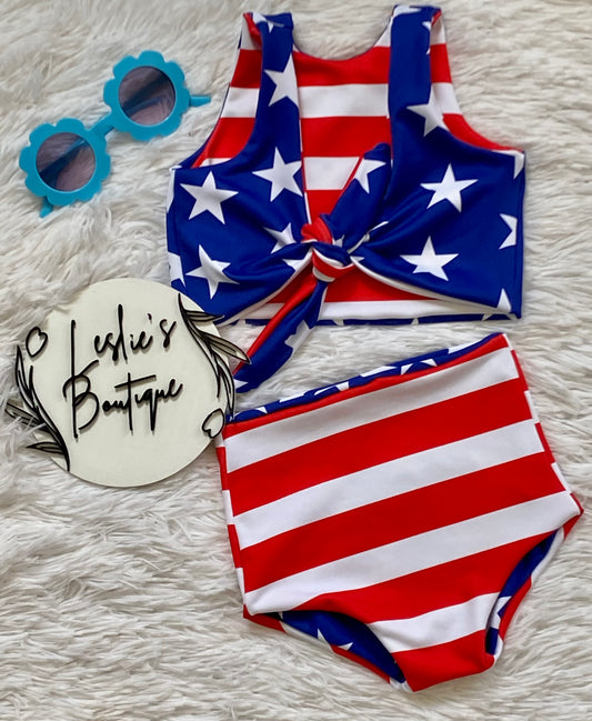 4th of July bathing suit