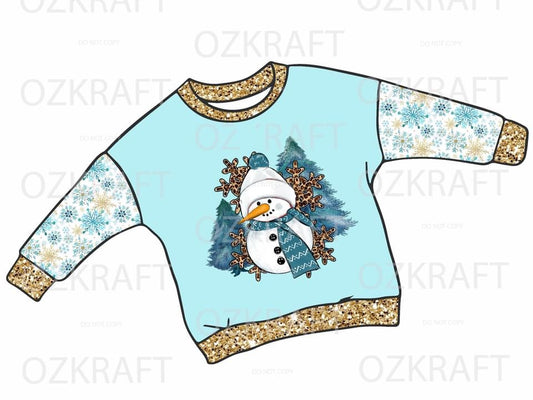Christmas long sleeve lounge top