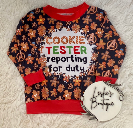 Christmas long sleeve lounge top
