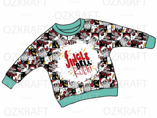 Christmas long sleeve lounge top