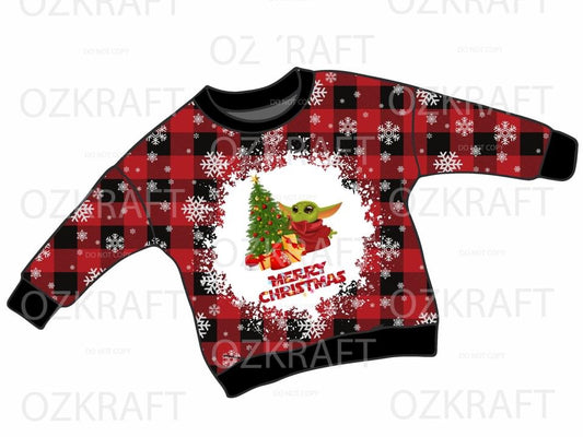 Christmas long sleeve lounge top